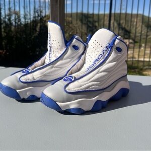 Nike Jordan Kids Sneakers White and Blue